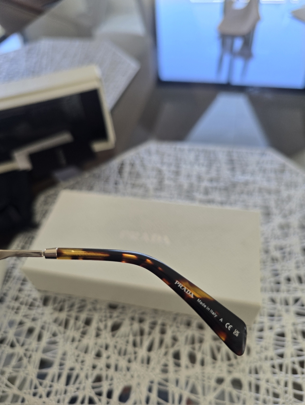 Prada PR A51s Rectangular Sunglasses - Picture 11 of 11